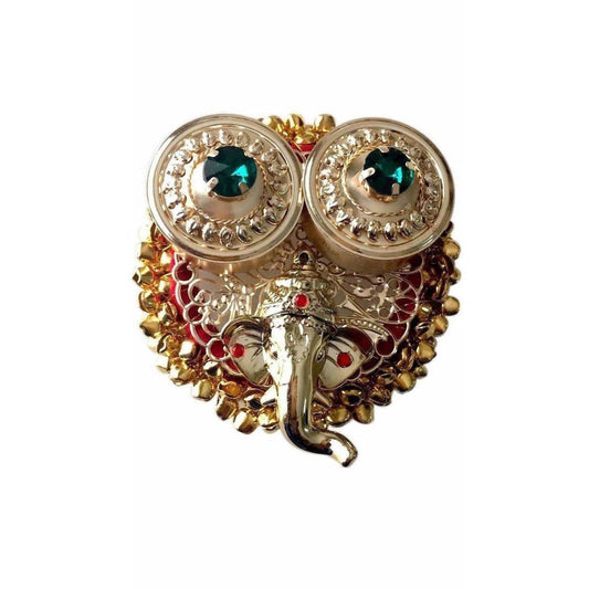 Ganesh Haldi Kumkum Holder with lids