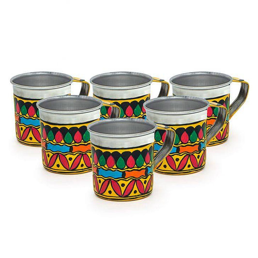Hand Painted Tea Cups Set - Collection
