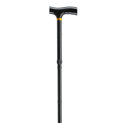 Lightweight Adjustable Folding Cane with T Handle