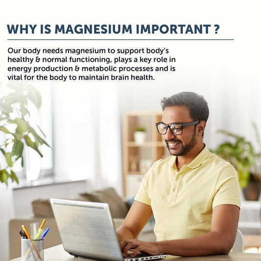 True Magnesium Tablets - Relax Muscles & Mind, Support Bones