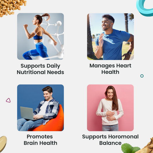 Couple’s Wellness Pack– Mini Fish Oil Omega-3 & Multivitamin Women Combo