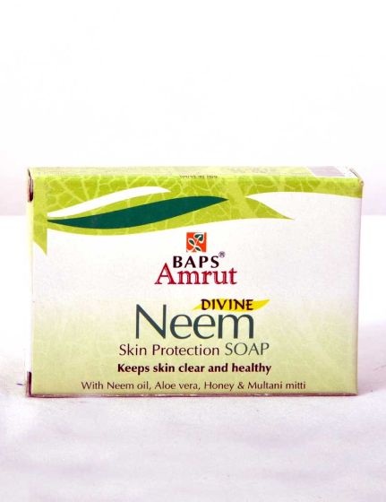 BAPS Amrut Neem Soap ( Pack Of 4 ) | 75 gms each