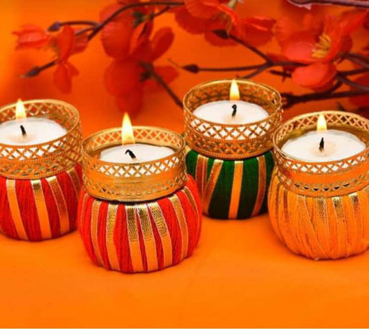 Tea Light Holder Collection - Handmade