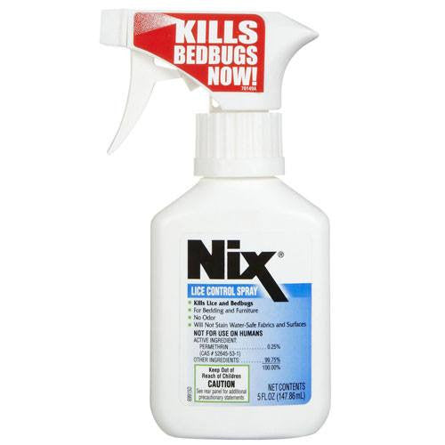 Nix Lice, Bed Bug & Scabies Killing Bedding and Fabric Spray