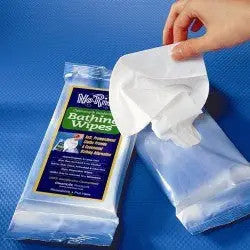 No Rinse Bathing Wipes - 8 Towelettes