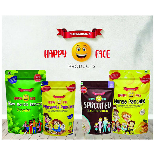 Happy Face Ready to Eat Pancake Powder For Kids with No Preservative & Gluten Free