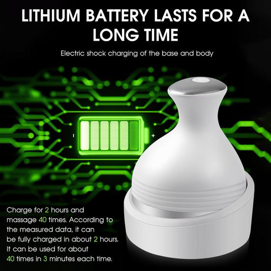 Electric Scalp Massager | Hair Growth | Deep Massage | Rechargeable