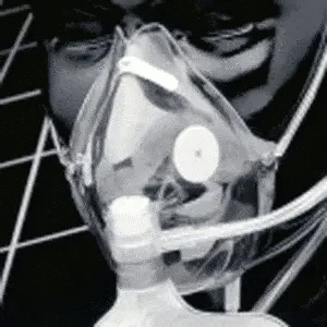 Salter Labs Non-Rebreather Adult Oxygen Mask with 7 foot tubing