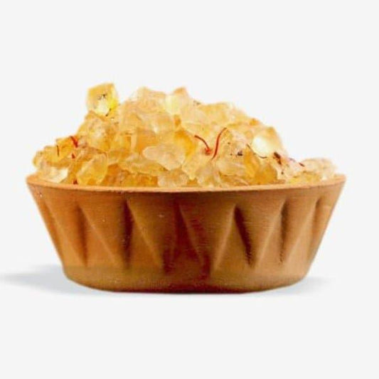Shahi Spoon Saffron Gond Supari – 100g | Cooling Mouth Freshener with Saffron & Edible Gum