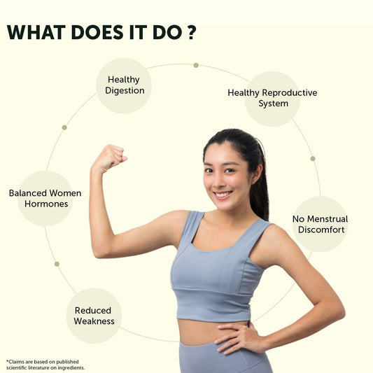 Organic Shatavari Powder For Women's Hormonal Balance