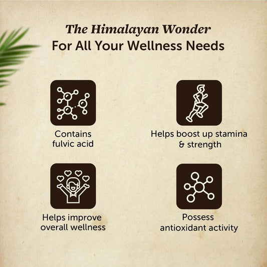 Pure Himalayan Shilajit Resin - Boost Stamina & Strength