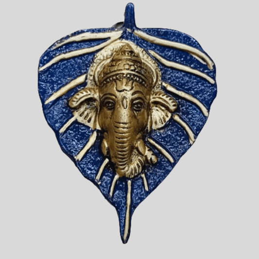 Home decor Leaf Ganesh | hanging ( Set Of 2)