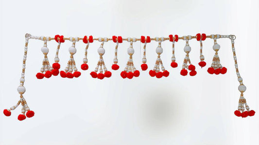 Handmade pearls and Bead work Door Hangings | Set Of 2