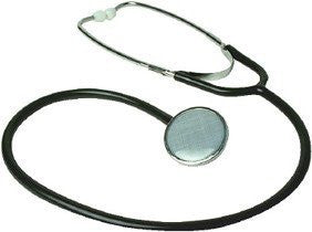 Single-Head Stethoscope, Black