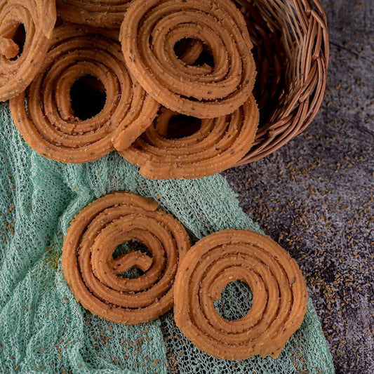 Vellanki Foods Vam Murukulu 500 gms