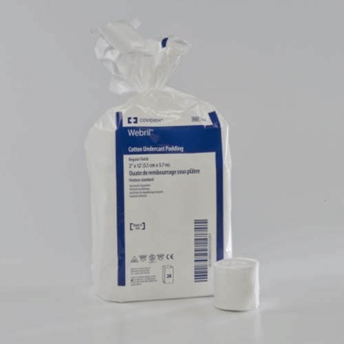 Webril Undercast Padding Pure Cotton Non-sterile, Adherent