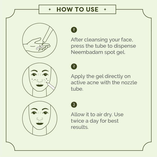 Ayuga 5% Neembadam Anti-Acne Spot Gel