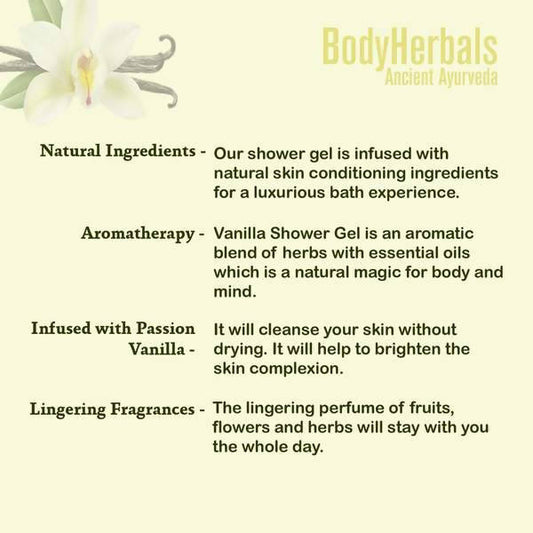 Bodyherbals passion Vanilla Shower Gel