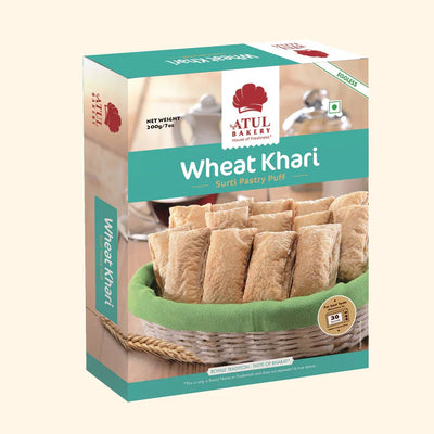 Atul Bakery Wheat Khari | 200 gms