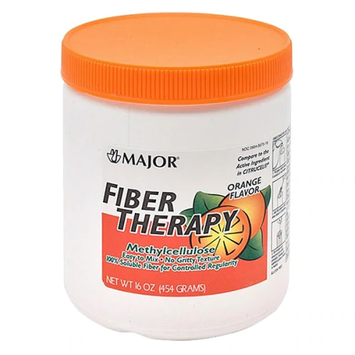 Natural Fiber Therapy Powder, Orange, 16oz