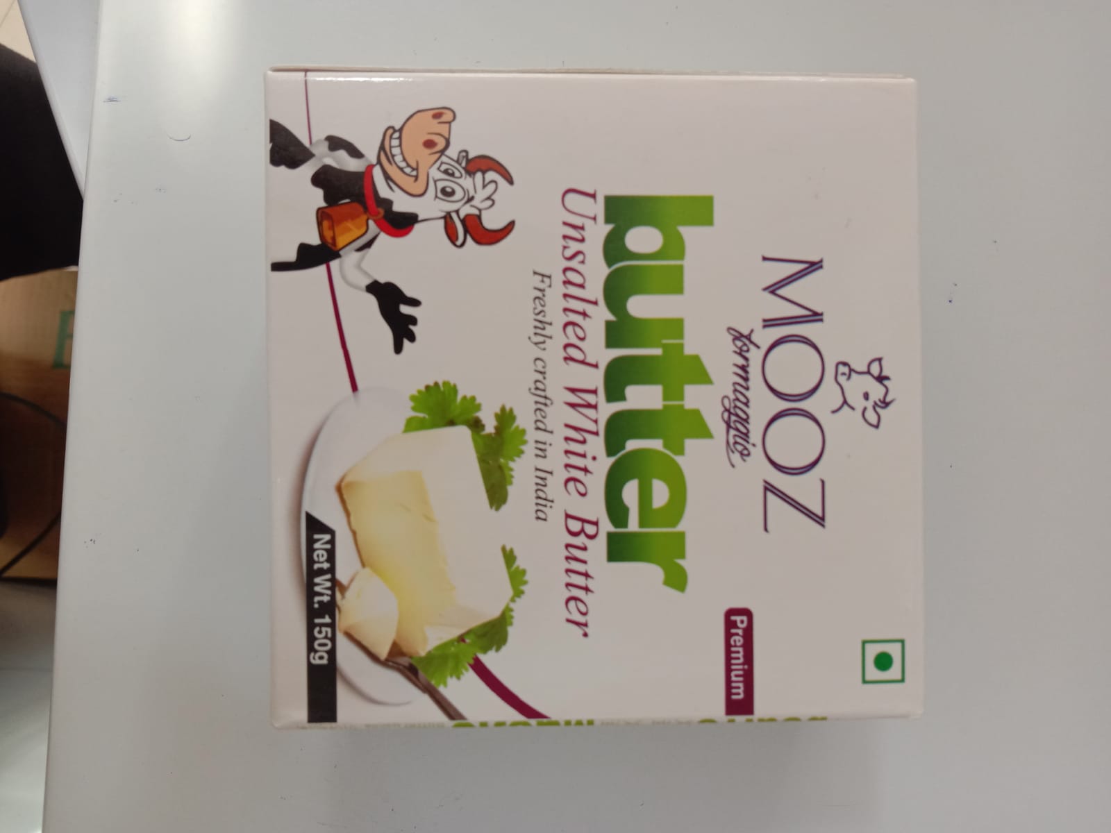 MOOZ- Unsalted White Butter - 150g