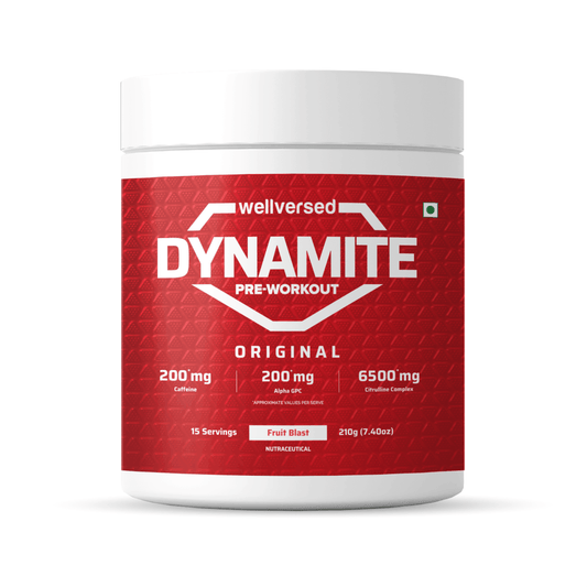 Dynamite Pre-Workout (210g, 15 Servings) | Fruit Blast