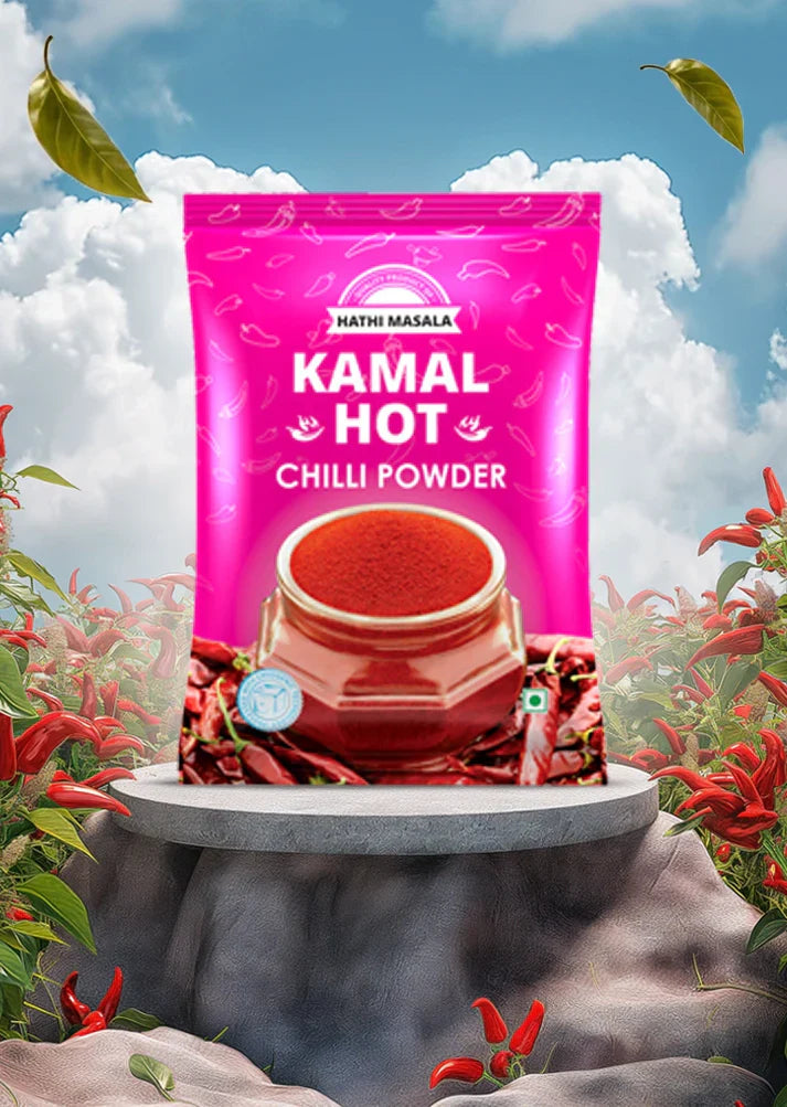 Hathi Masala Kamal Hot Chilli Powder | 500 gms