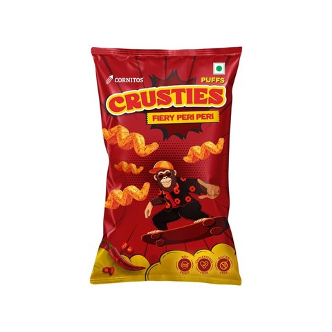 Cornitos Crusties Fiery Peri Peri Puffs - 57G