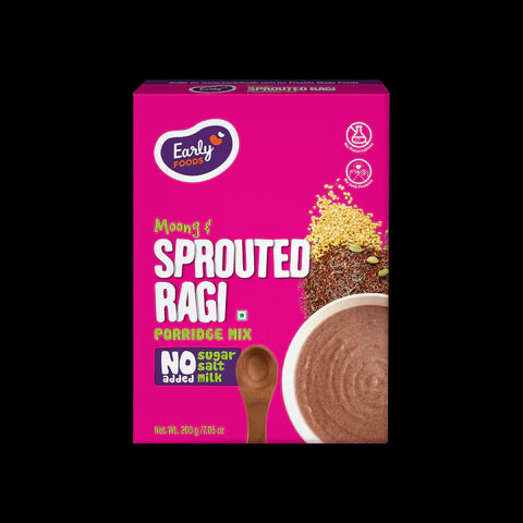 Early Foods Organic Moong & Sprouted Ragi Porridge Mix