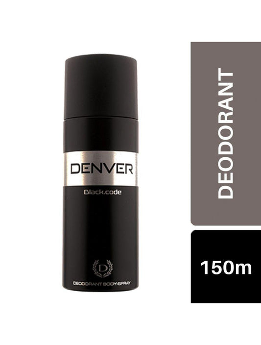 Denver Black.code Deodorant Body Spray (150ml)