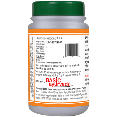 Basic Ayurveda Amalpitanytak Loh Tablet