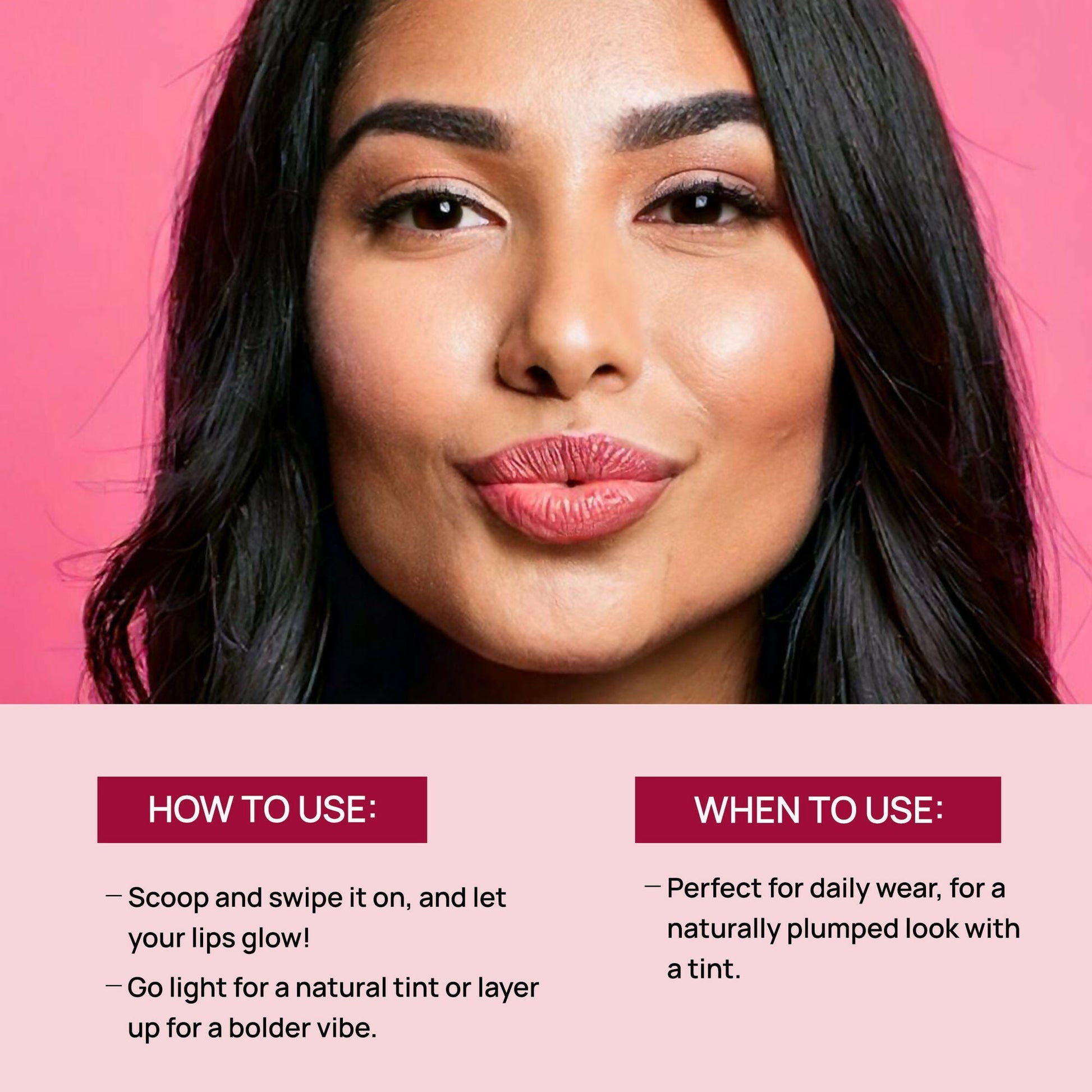 Good Vibes Beetroot Plumping Lip Balm - Reduces Pigmentation, Perfectly Tinted Lips