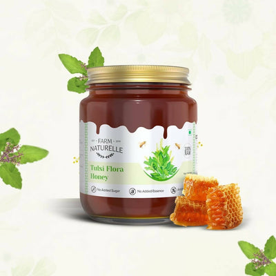 Farm Naturelle Vana Tulsi Honey Forest Flower Honey