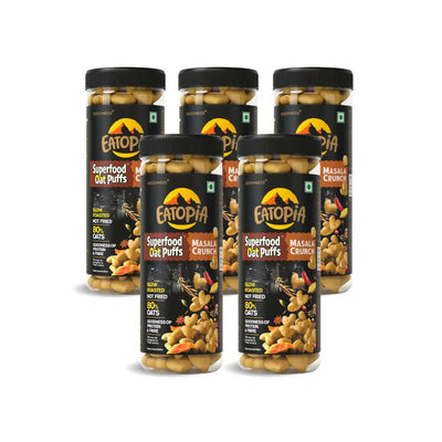 Eatopia Superfoods Oat Puffs - BBQ