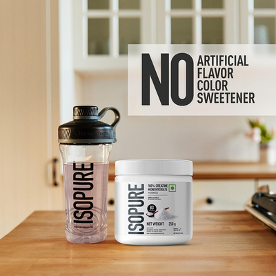 Isopure 2 kg Chocolate + Isopure 100% Creatine Monohydrate Micronized, 250g