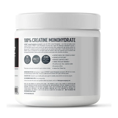 Isopure 100% Creatine Monohydrate Micronized, 250g- 83 servings, Increase Lean Muscle Mass, Enhances Muscular Endurance