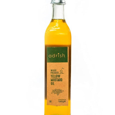 Adrish Wood Pressed Yellow Mustard Oil