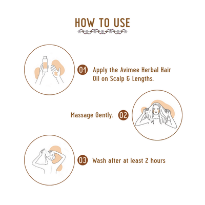 Avimee Herbal Cold Pressed Sweet Almond Oil, Fight Split Ends With Vitamin E