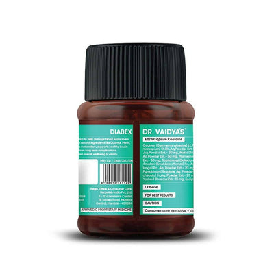 Dr. Vaidya's Diabex Capsules