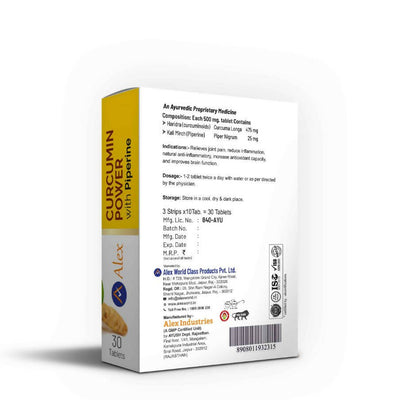 Alex Curcumin Power Tablets