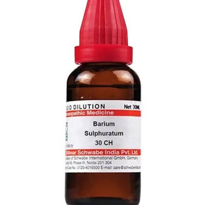 Dr. Willmar Schwabe India Barium Sulphuratum Dilution