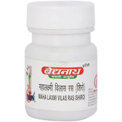 Baidyanath Jhansi Maha Lakshmi Vilas Ras (Shiro) Tablets