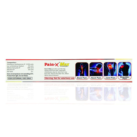 Dr. Morepen Pain-X Max Body Pain Relief Gel