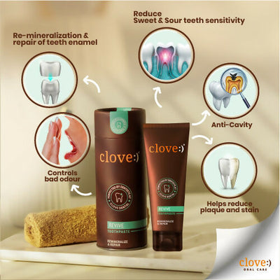 Clove Revive Toothpaste Enamel Repair & Remineralization