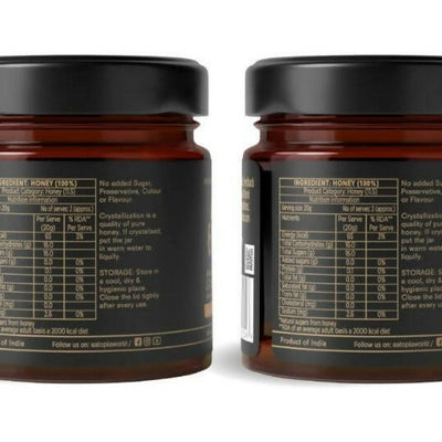 Eatopia Little Bee, Stingless Bees Natural Honey for Kids - Sidr & Sullia Honey