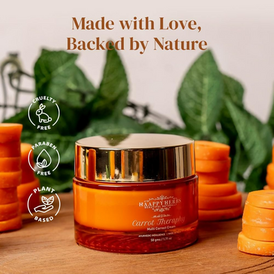 Haappyherbs Carrot Theraphy Multi-Correct Cream