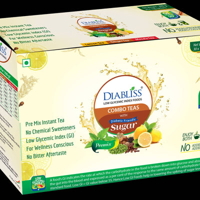 Diabliss Combo Teas with Diabetic Friendly Sugar