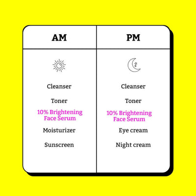 Chemist at Play 10% Vitamin C Skin Brightening Face Serum For Combination Skin