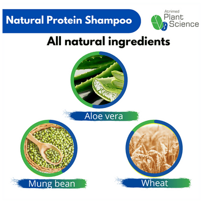 Atrimed Plant Science Natural Protein Shampoo