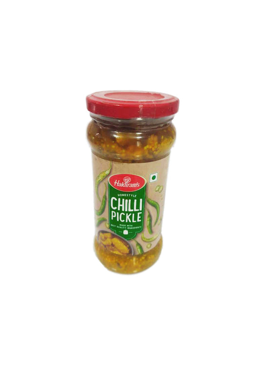 Haldiram Pickle Green Chilli, 375G